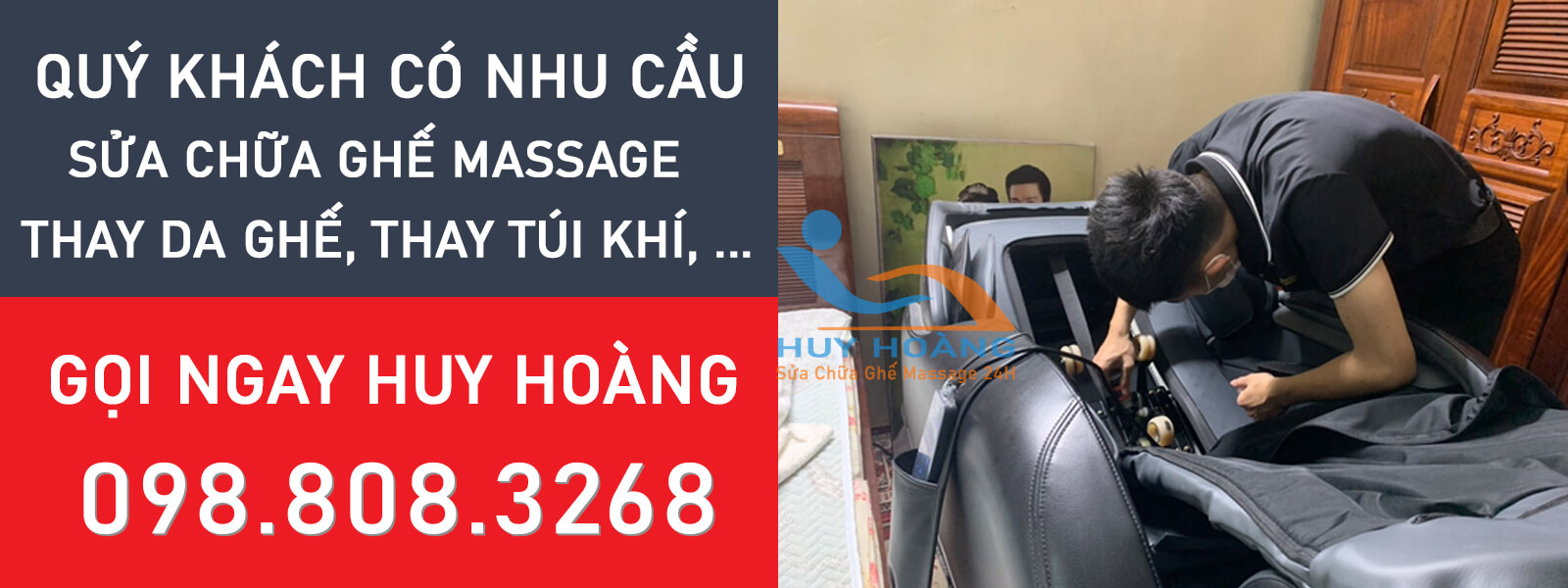 Sửa chữa ghế Massage nhanh giá tốt