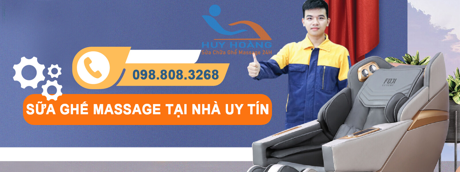 Sửa chữa ghế massage tại nhà uy tín